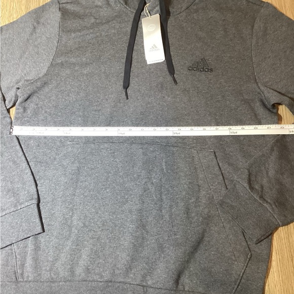 Adidas Men’s Charcoal Hoodie – Size L – NWT - Picture 6 of 12